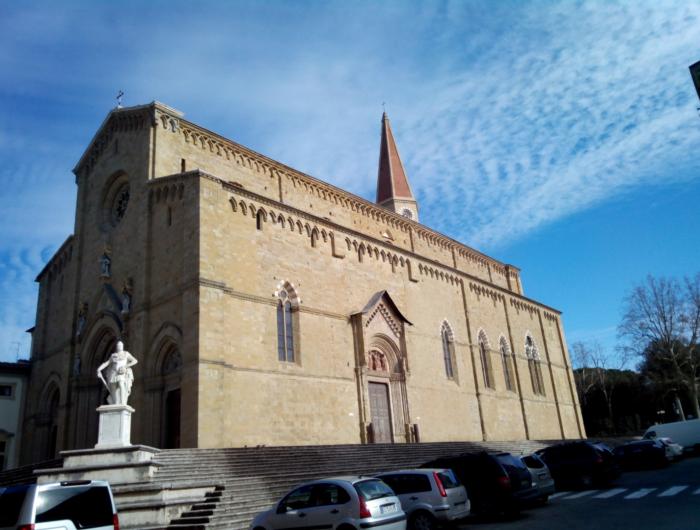 Passeggiata in centro ad Arezzo:Foto del Duomo di Arezzo