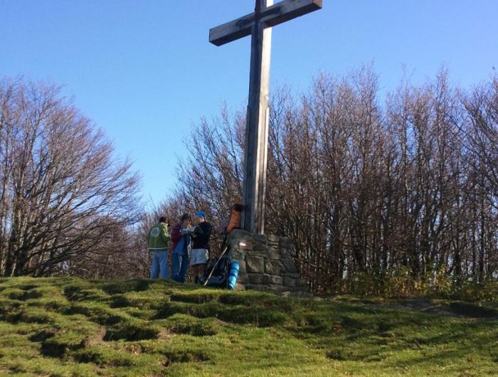 Croce sulla cima del Falterona