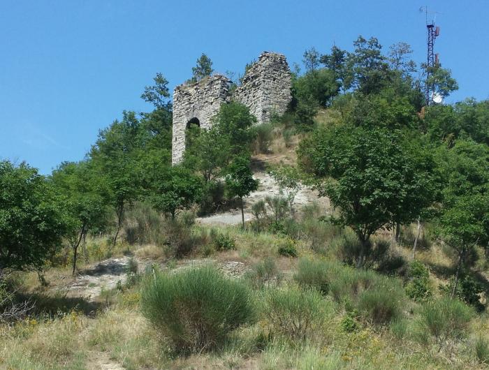 Ruderi del castello di Corniolo - San Paolo in Alpe, Casentino