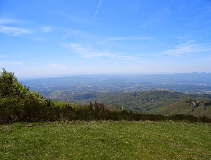 Trekking Foto Panoramica Valdarno da Pratomagno