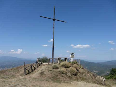 Croce sulla cima del Monte Lignano