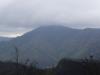 Vista del monte Zuccherodante da sentiero 185